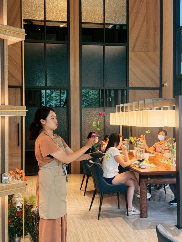 以花藝凝聚生活美學・花入心境・體驗美感之旅