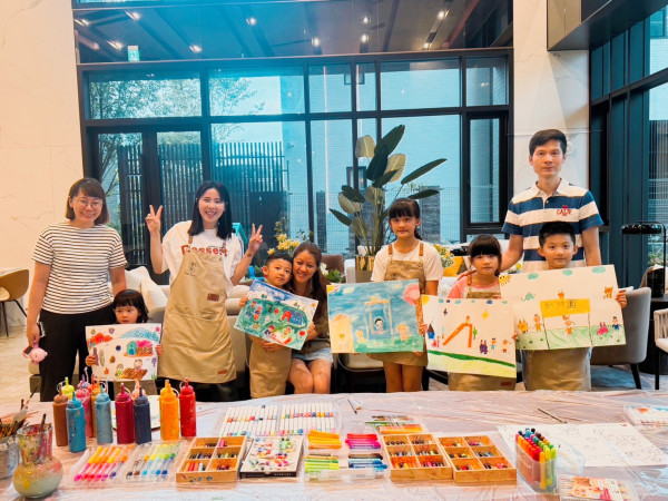 我的幸福時光，就在嘉磐小小畢卡索創意繪畫課